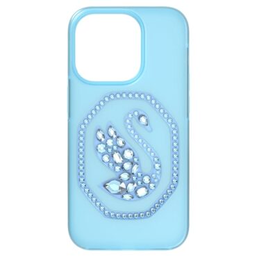 Smartphone case Swan, iPhone® 14 Pro, Blue