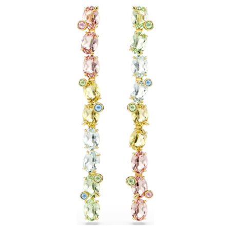 Gema drop earrings Asymmetrical design Multicolored