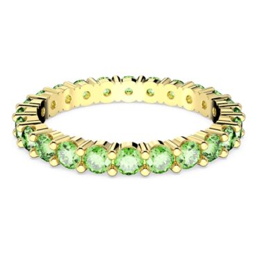 Matrix ring Round cut, Green,  64