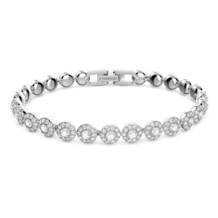Angelic bracelet  White, Rhodium plated