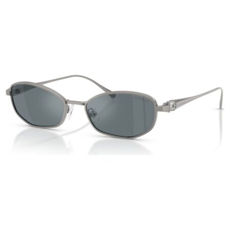 Sunglasses Pillow shape, SK7042, Silver tone