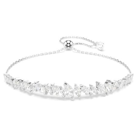 Mesmera bracelet Marquise cut, White