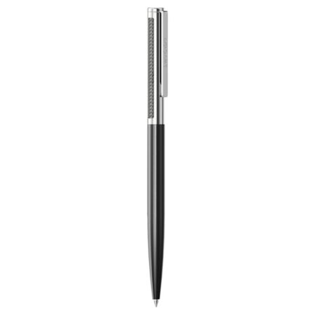 Matrix Tennis ballpoint pen Black lacquered, Chrome plated